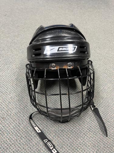 Used Large Bauer NBH550 Helmet Combo