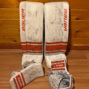 Used 32" Bauer Regular GSX Goalie Full Set