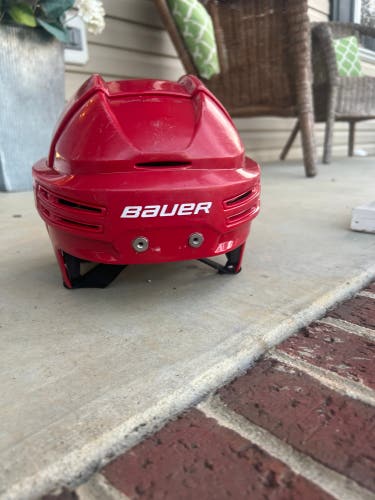 Used Large Bauer  Re-Akt 75 Helmet