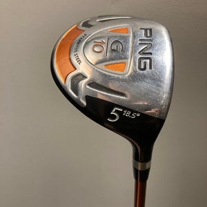 Used Men's Ping G10 Right Handed 5 Wood (Soft Regular Flex)