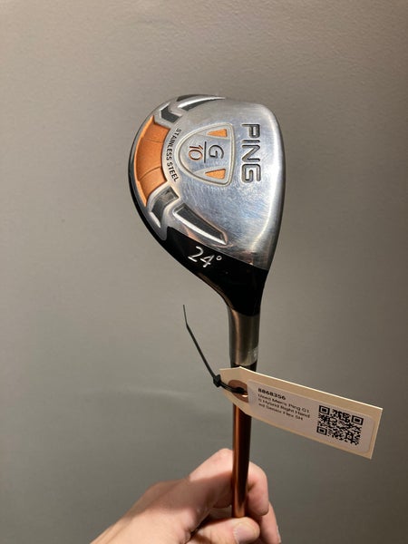 Used Men's Ping G10 Right Handed 5 Hybrid (Soft Regular Flex)