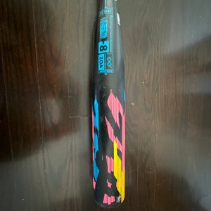 Used 2023 DeMarini USSSA Certified Composite 23 oz 31" Zoa Glitch Bat