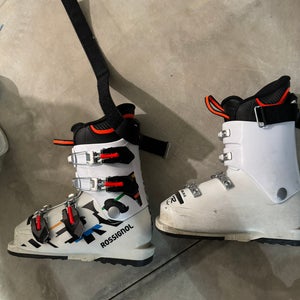 Mondo 18 & mondo 18.5 (225-234mm) Used Rossignol  Hero JR 65 Ski Boots