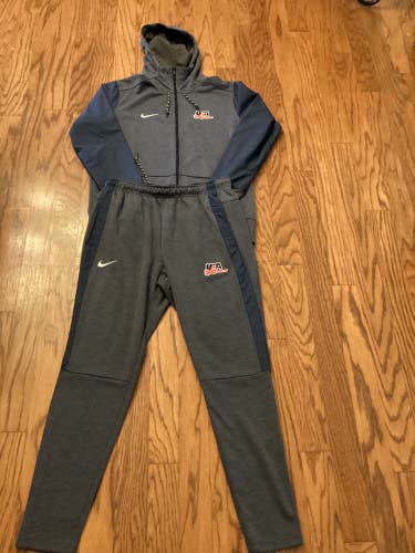 USA Hockey Nike Track Suit
