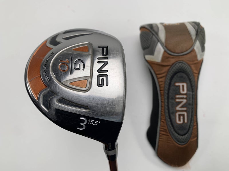 Ping G10 3 Fairway Wood 15.5* TFC 129 F Stiff Graphite Mens RH HC