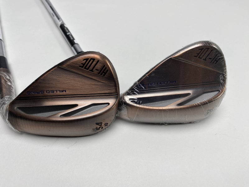TaylorMade Milled Grind Hi-Toe 3 Copper Wedge Set 54* 10 | 58* 10 Wedge RH