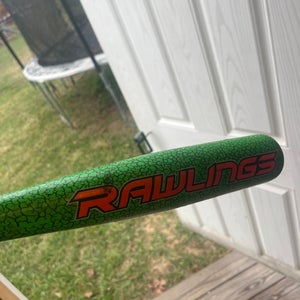 Used  Rawlings USSSA Certified (-12) 13 oz 25" Raptor Bat