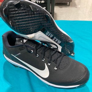 Black New Size 13 (Women's 14) Adult Men's Nike Air Clipper Low Top Footwear Metal