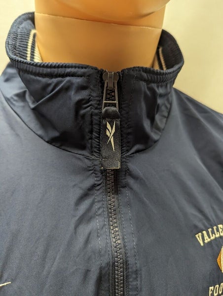Vintage Valley Forge Football Staff Reebok 1/4 Zip Jacket XL
