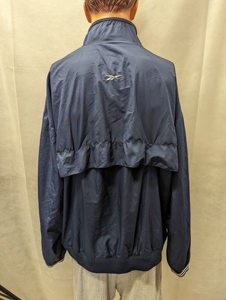 Vintage Valley Forge Football Staff Reebok 1/4 Zip Jacket XL