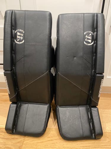 Used 24" Warrior Ritual G5 Goalie Leg Pads