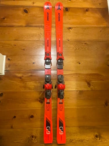 152 cm Atomic Redster G9 Skis With Bindings max Din 7