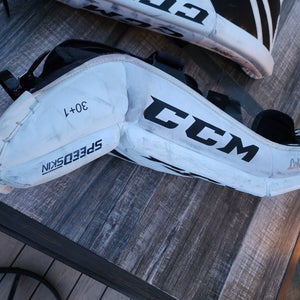 Used 30" CCM Axis 2.5 Goalie Leg Pads