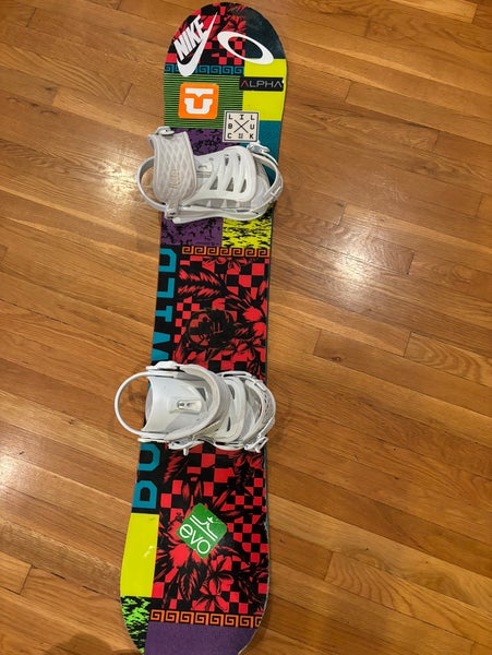 Used Unisex Ride With Bindings Snowboard