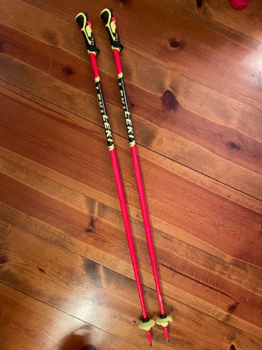 Used 42in (105cm) Leki Racing World Cup Lite SL Ski Poles