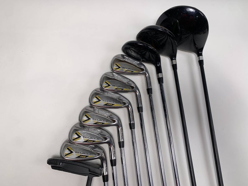 Tour Edge Bazooka 260 Club Set Driver 3W 4H 5-PW Putter Bazooka Unisex RH