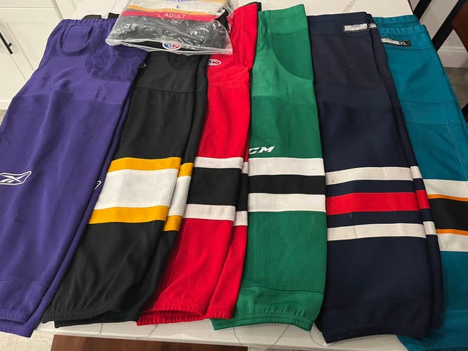 Mixed Lot of Socks Reebok , Ccm And More