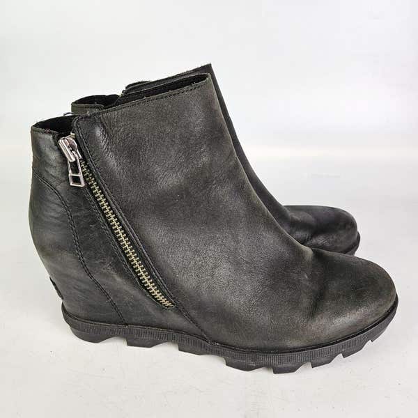 Sorel Joan of Arctic Wedge II Zip Boot Women's Size Waterproof