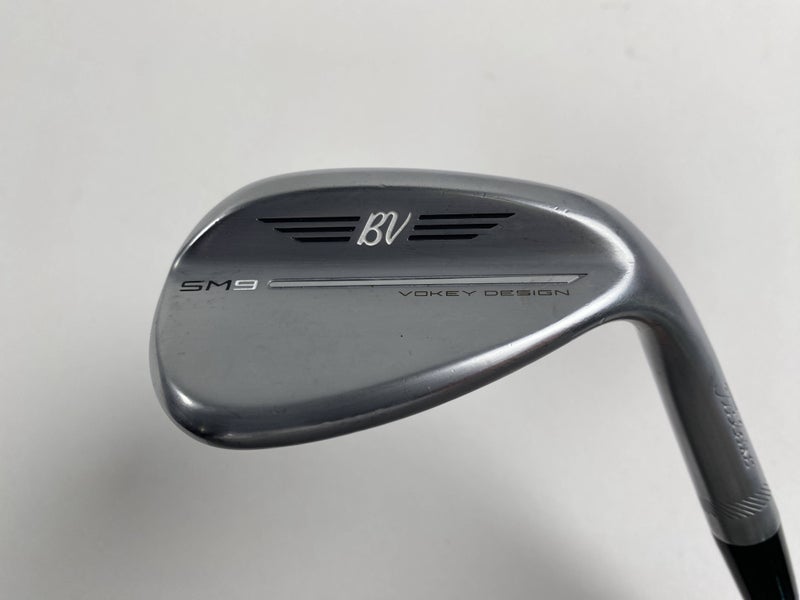 Titleist Vokey SM9 Tour Chrome 58* 10 Bounce S-Grind Wedge Steel Mens RH