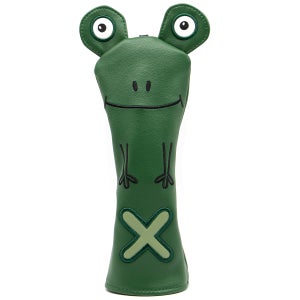 Green Frog Head Cover – Leap into Style on the Course! (Hybrid)