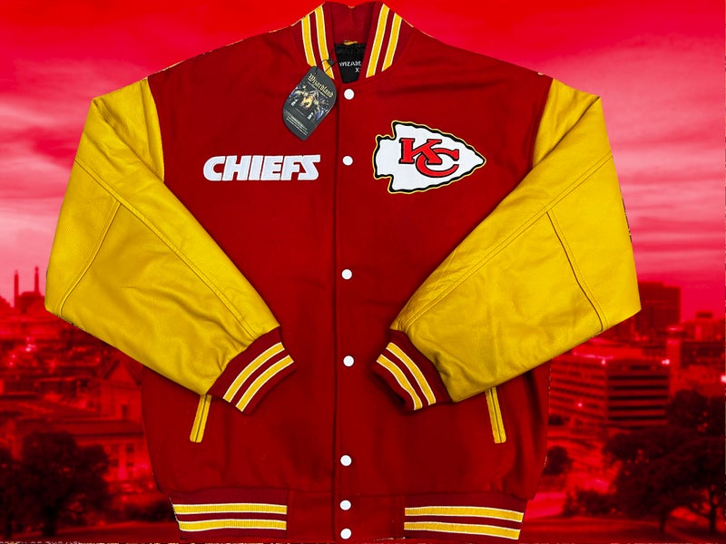 CHIEFS AND LSU Red PURPLE New Adult Unisex 2XL and XXXL Jackets