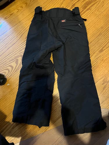 Marker Ski Pants Zip Off Black Used Unisex Youth Size 8