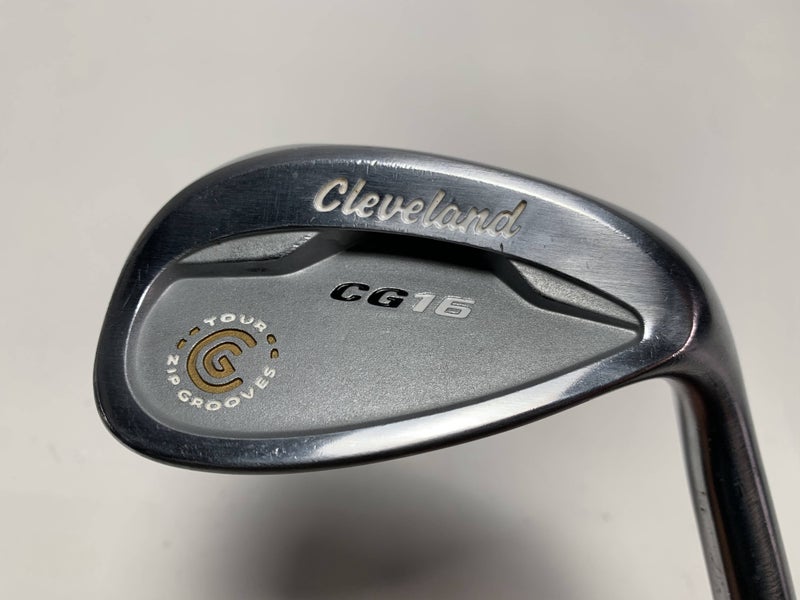 Cleveland CG16 Chrome Zip Groove Gap Wedge GW 52* 10 Bounce RH