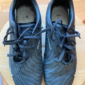Black Used Size 6.5 (Women's 7.5) Nike Phantom GX Academy Shoes