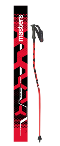 4 totals pairs of Ski Racing poles