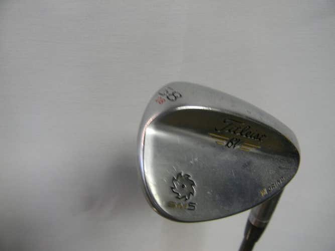 TITLEIST VOKEY CHROME SM5 58* SAND LOB WEDGE  DG TOUR ISSUE BLACK S-400 M GRIND