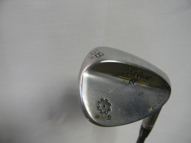 TITLEIST VOKEY CHROME SM5 58* SAND LOB WEDGE  DG TOUR ISSUE BLACK S-400 M GRIND