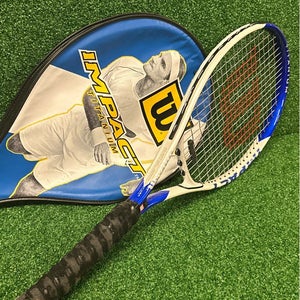 Wilson Titanium Impact Tennis Racquet 4 1/2" Grip + 105 sq in Head Size