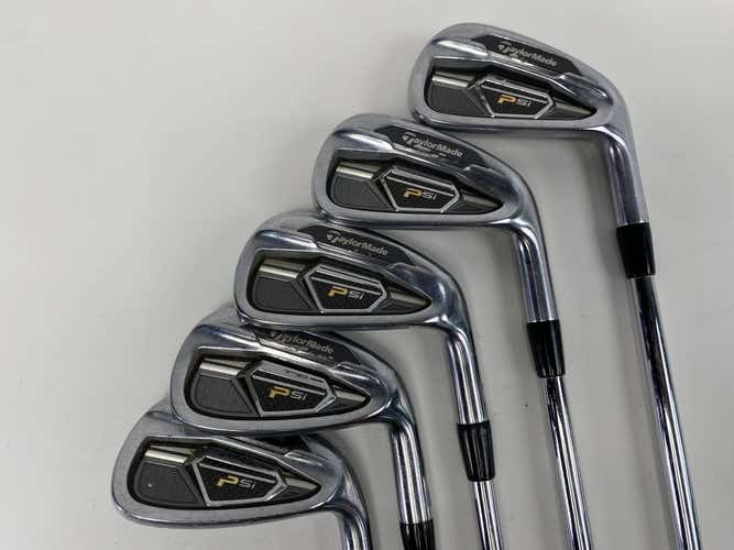 TaylorMade PSi Iron Set 5-PW (No 9) KBS Tour-V 120g Extra Stiff Steel Mens RH