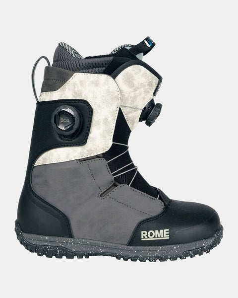 Rome Bodega Pro Boa Snowboard Boots Women's Size 8, Black/Bone New 2025