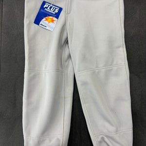 Mizuno Youth Grey Baseball Pants (Youth Large)