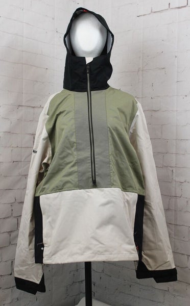 686 2.5 Ghost Anorak Snow Jacket Men's Large, Welcome Limestone New 2025