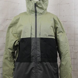 686 Smarty 3-IN-1 Form Snow Jacket Men's Large, Sage Colorblock New 2025