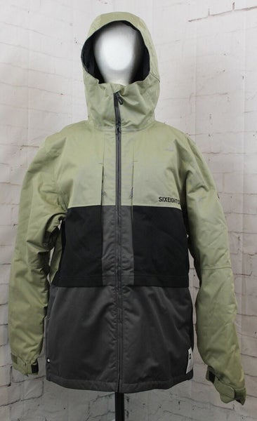 686 Smarty 3-IN-1 Form Snow Jacket Men's Large, Sage Colorblock New 2025