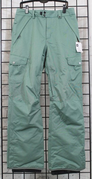 686 Aura Insulated Cargo Snow Pants, Women's Small, Cypress Green New 2025