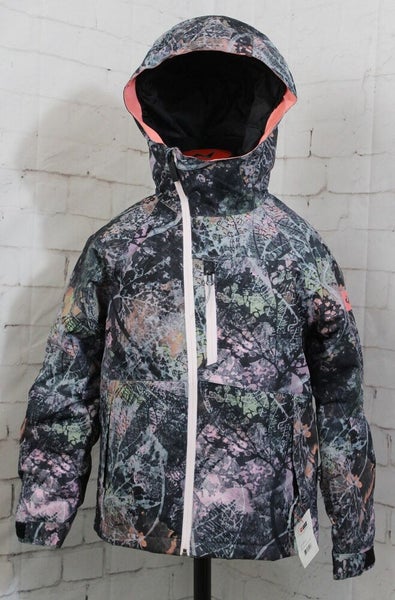 686 Hydra Insulated Snow Jacket Girl's Small, Pink Foliage New 2025