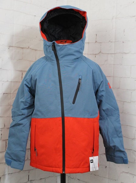 686 Hydra Insulated Snow Jacket Boy's Medium, Stellar Blue Colorblock New 2025