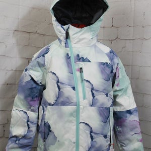 686 Hydra Insulated Snow Jacket Girl's Small, Seaglass Ink New 2025