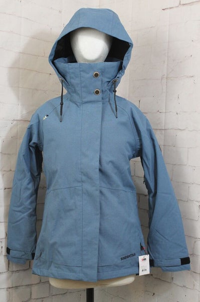 686 Spellbound 3-IN-1 Snow Jacket Women's Small, Stellar Blue Dobby New 2025