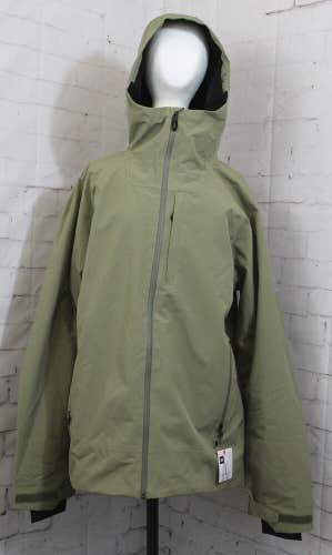686 GLCR Gateway Shell Snow Jacket Men's Large, Sage Green New 2025