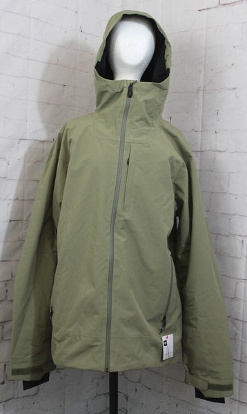 686 GLCR Gateway Shell Snow Jacket Men's Large, Sage Green New 2025