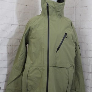 686 Gore-Tex Hydra Down Thermagraph Snow Jacket Men's Large, Sage Green New 2025