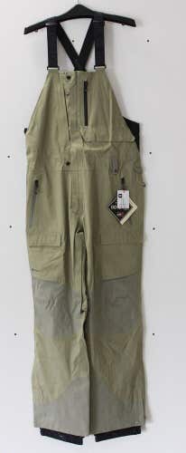 686 Gore-Tex Stretch Dispatch Snow Shell Bib Pants, Men's Large, Sage Green 2025