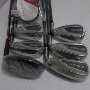 TaylorMade 2023 Stealth HD Iron Set - 5H, 6-PW - Regular Flex Graphite - NEW