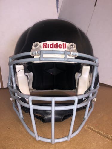 USED RIDDELL SPEED ADULT HELMET - LARGE - FLAT BLACK