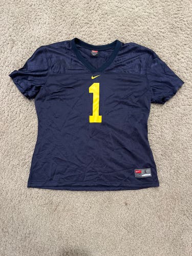 Nike Michigan Football Jersey Youth Large (12-14)